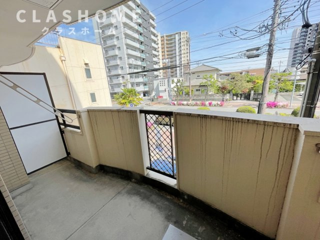 ファミーユおおぶのバルコニー