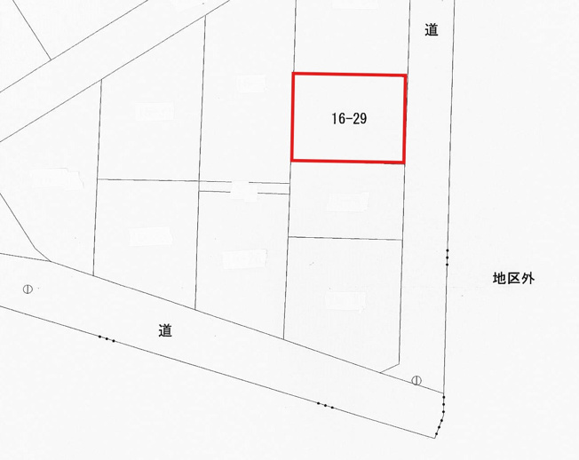 【土地図】 | 夜の森北二丁目売地