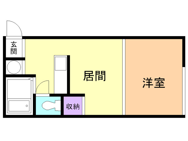 ハイツグリンサイドの間取り