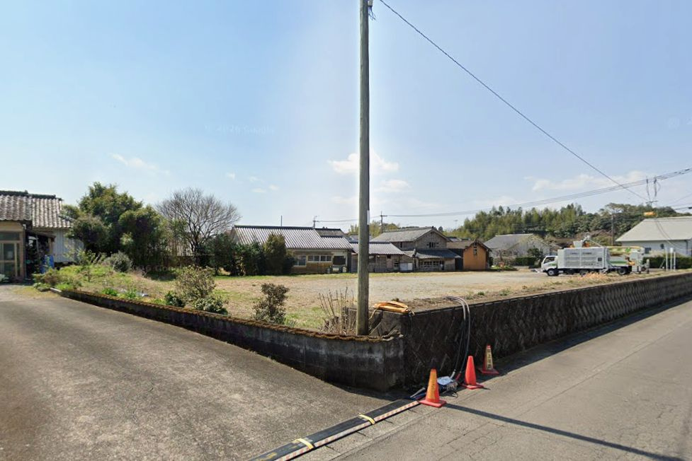 都城市下水流町の売地の外観