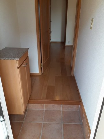 ウランタン弐番館の玄関|シンプルで使いやすい玄関です