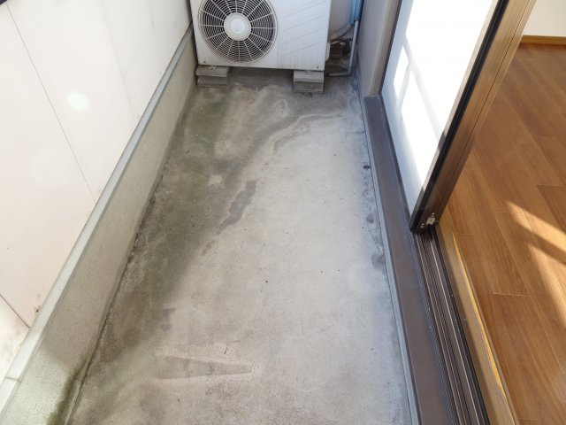 コーポミウラⅡのバルコニー