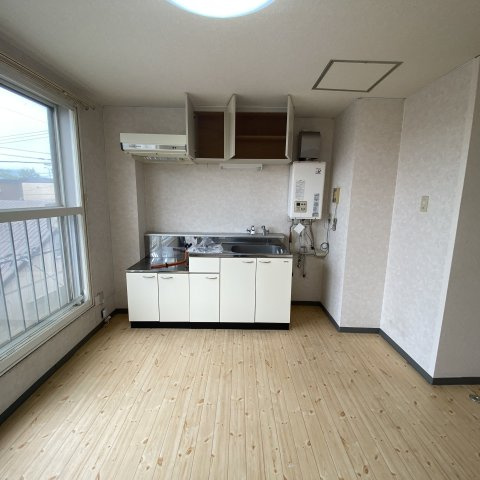 アーバンハイツ輪西の居間・リビング