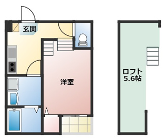 【間取り】 | Gloria栄生 | 略図の為、現状優先