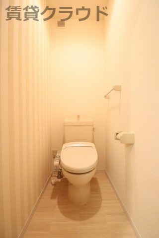 FELICE・青葉の杜Aのトイレ|ゆったりとした空間のトイレです