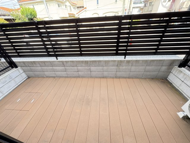 ガーデンテラスアトレのバルコニー