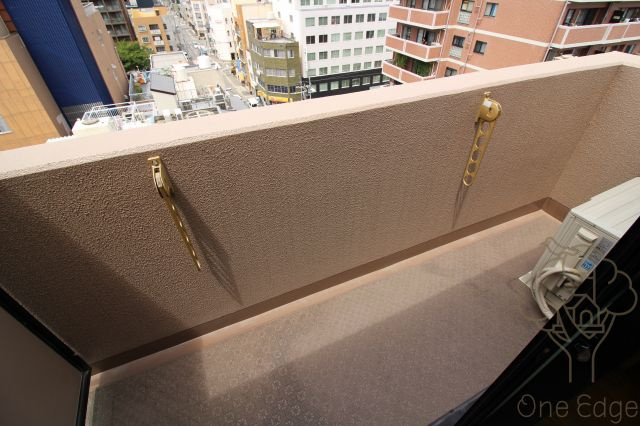 ラナップスクエア南森町のバルコニー