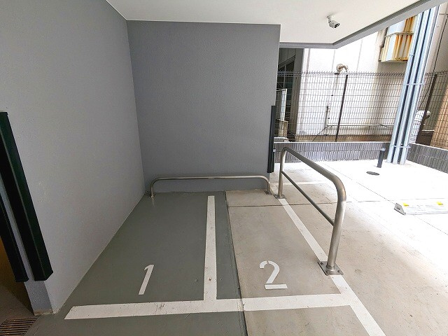 リビオメゾン上野入谷の設備|バイク置場です