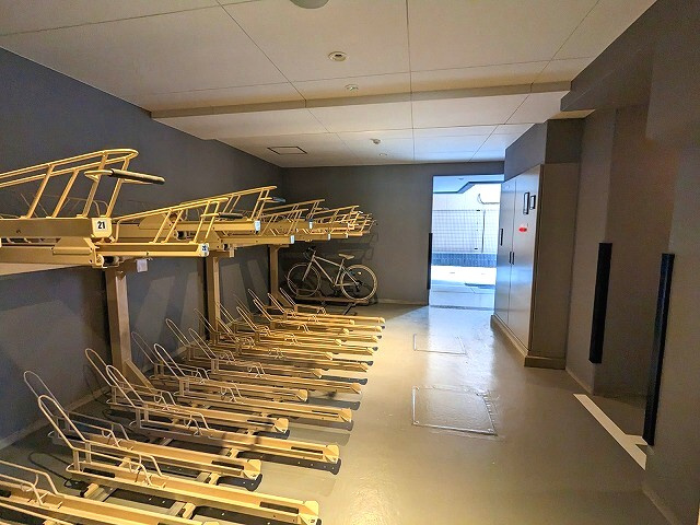 リビオメゾン上野入谷の設備|自転車置場は屋内です