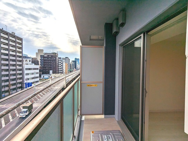 リビオメゾン上野入谷の設備|7Fのバルコニーです