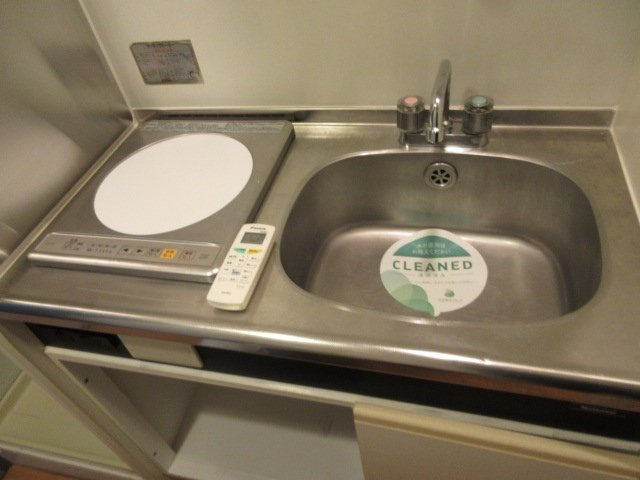 【キッチン】 | ライオンズマンション板橋区役所前第６ | 1口IHコンロ