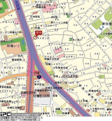 【地図】 | ライオンズマンション板橋区役所前第６