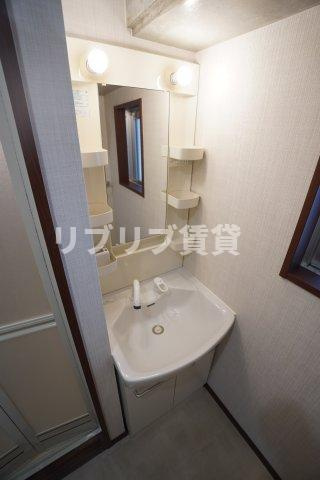 ルーラル十五番館の洗面所