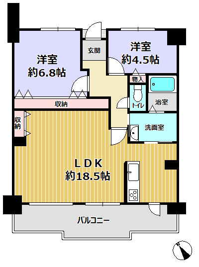 フラワータウン・アミル21ローズ館