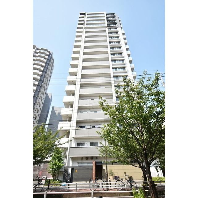 久留米市六ツ門町の賃貸マンションの外観|外観は落ち着いています