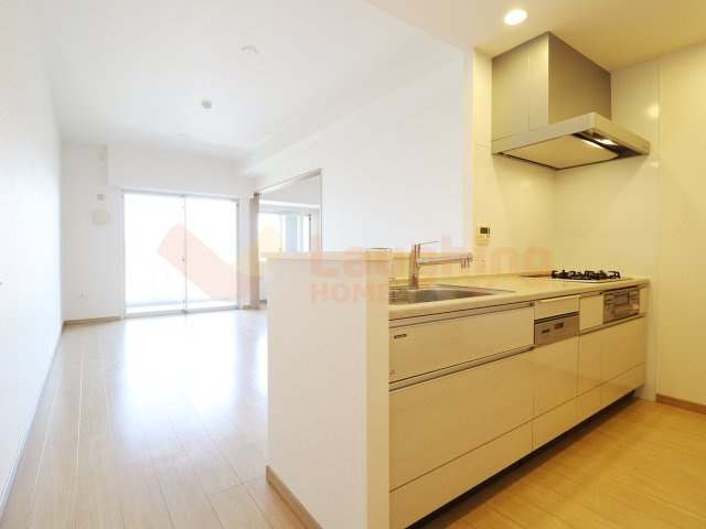 久留米市六ツ門町の賃貸マンションのキッチン|キッチンでお料理をお楽しみください