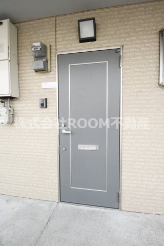 ラ・メール郡元の玄関