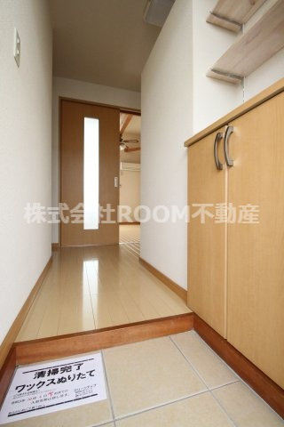 ラ・メール郡元の玄関