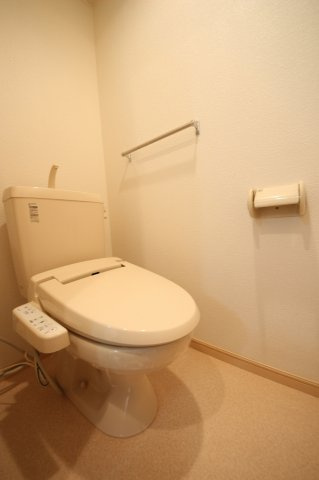 アスカ　Ａ棟のトイレ|コンパクトで使いやすいトイレです