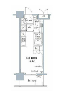 【間取り】 | パークアクシス千葉新町(パークアクシスチバシンマチ)