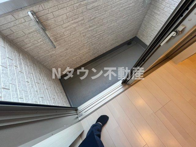 【バルコニー】 | ハーモニーテラス清水Ⅳ | 外からの目が気にならないバルコニーで洗濯物が干せます