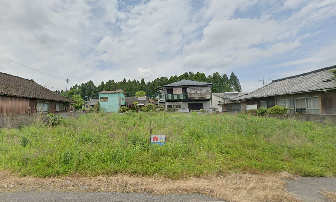 曽於市財部町南俣の売地の外観