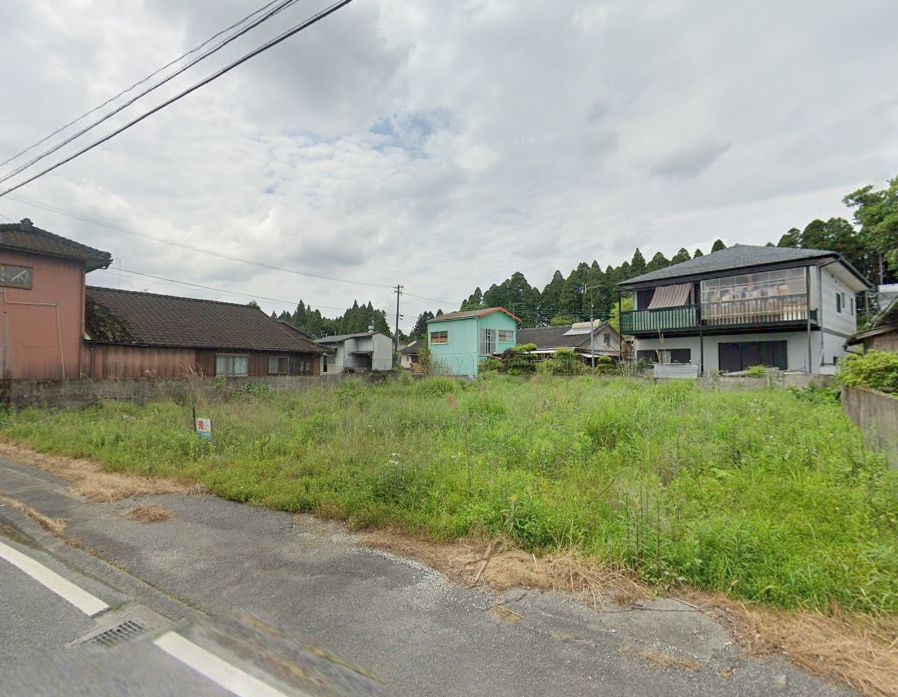 曽於市財部町南俣の売地の外観