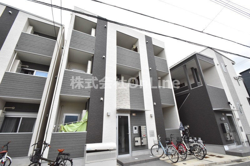 東大阪市荒川２丁目のアパートの外観