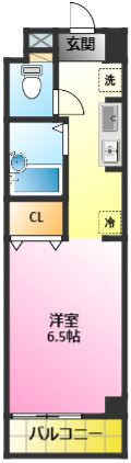 ＶＯＧＵＥ元住吉【ヴォーグ元住吉】の間取り|元住吉駅徒歩2分！エレベーター完備♪