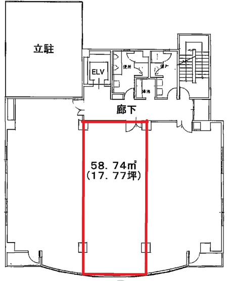 【間取り】 | ＣＤＫ観音ビル