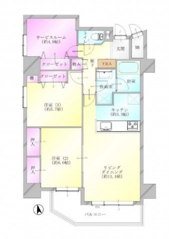 ＪＲ南武線「武蔵中原」ラウム武蔵中原の画像