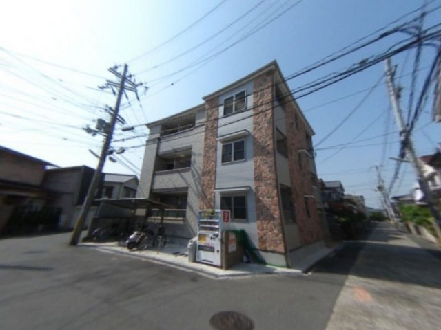 寝屋川市若葉町のアパートの外観