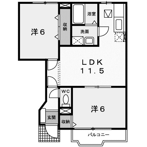 【間取り】 | フルハウスＡ