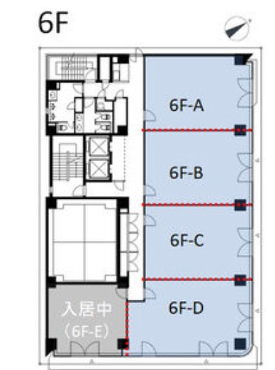 堺市堺区中安井町　貸店舗　[物件番号：235411] の間取り