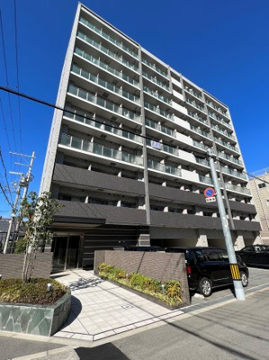 【外観】 | エスプレイスOSAKAベイシティ | スタイリッシュな外観のマンションです♪