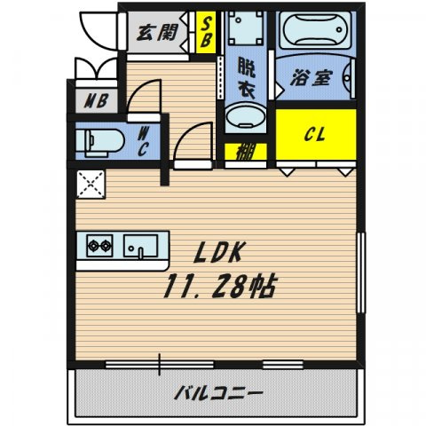 【間取り】 | ヴィクトワール放出