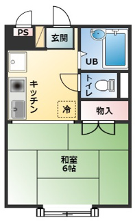 【間取り】 | ＴハイツーⅠ