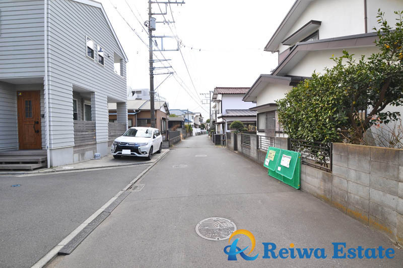 【弊社専任】中古戸建　茅ヶ崎市南湖2丁目の前面道路含む現地写真