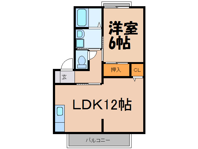 【間取り】 | カモミールD棟