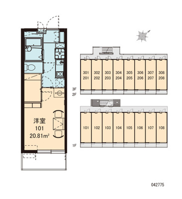 【区画図】 | アイリスN