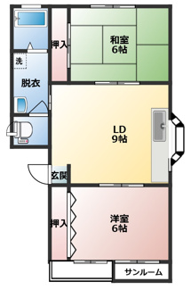 【間取り】 | アグリーブル山本