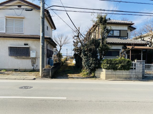 ふじみ野市大井武蔵野　売地の外観|現地外観（入口部分）