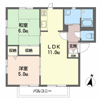 【間取り】 | J-house | 2LDK