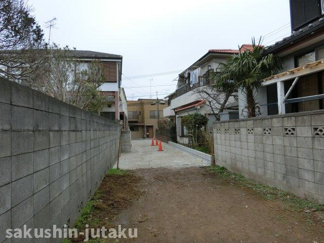 作新台３丁目　売地の外観|作新台３丁目　売地　建築条件なし　約64.7坪の宅地　更地