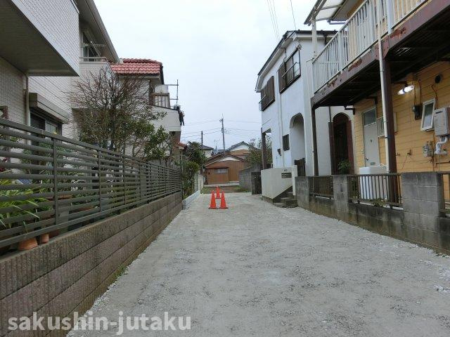 作新台３丁目　売地の外観|作新台３丁目　売地　建築条件なし　約64.7坪の宅地　更地