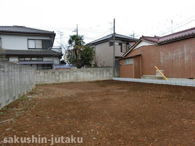 作新台３丁目　売地の外観|作新台３丁目　売地　建築条件なし　約64.7坪の宅地　更地