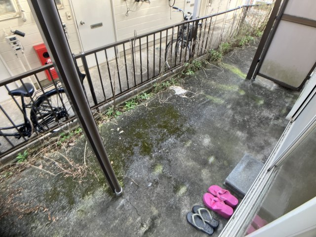 キャロットハイツのバルコニー