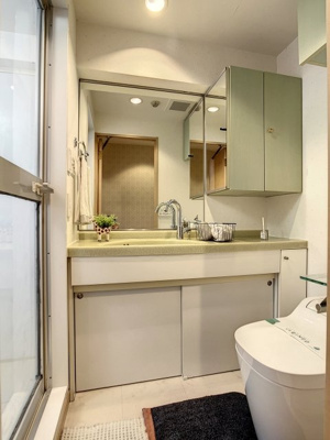 【洗面所】 | ヌフエタージュ | ※画像はイメージです(家具や小物は設備ではありません)