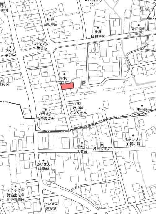 土地　北方町加茂の地図|地図