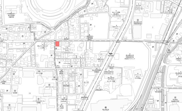 アルファ清心町の地図